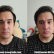 Z Fold3 selfie cam comparison